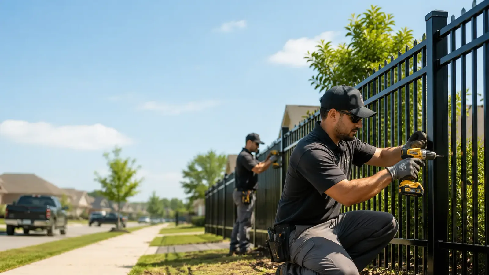 Metal Fence Installation in Vernon, TX
